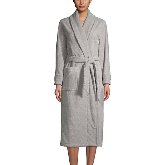 Lands' End Intimates & Sleepwear Womens Cotton Terry Long Spa Bath